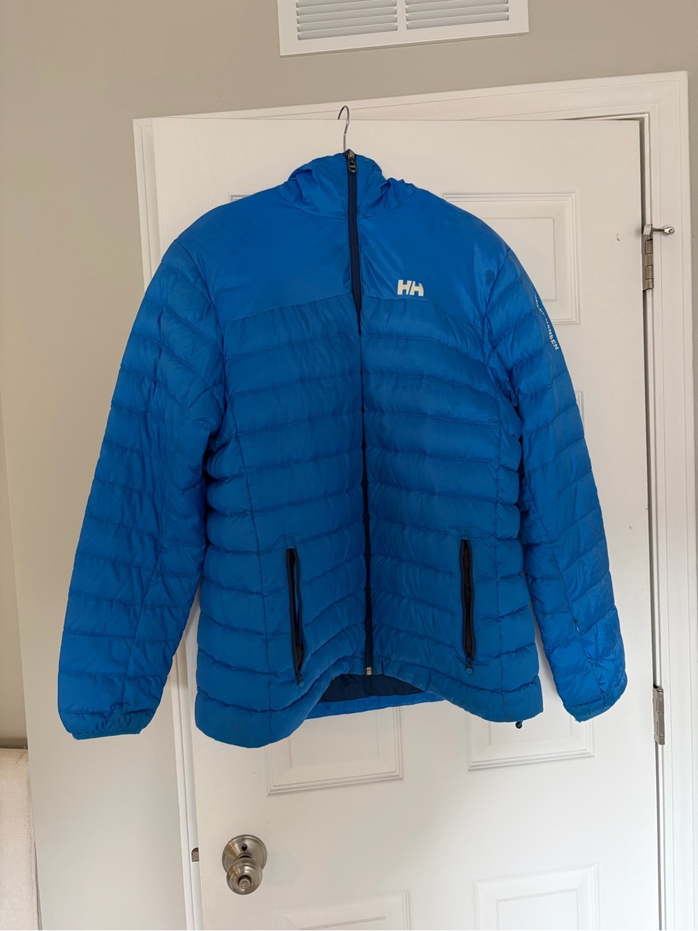 Helly Hansen Navy Blue Insulated Jacket with Hood